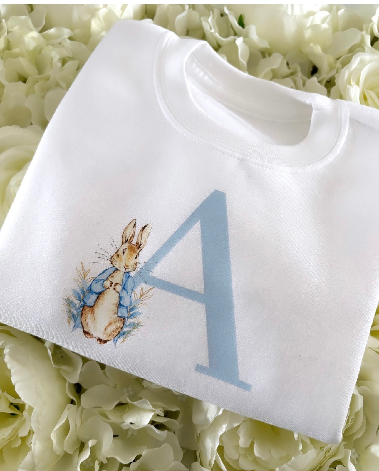 Peter Rabbit Blue Initial Sweater