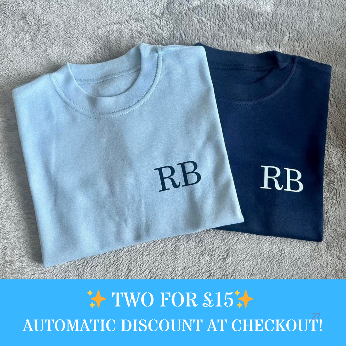 Personalised Initial T-Shirt