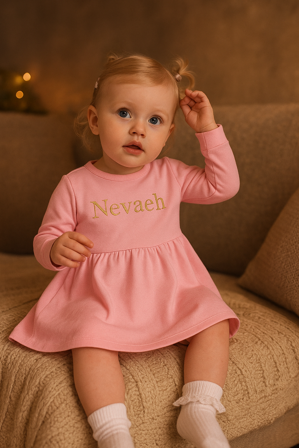Personalised Raglan Dress