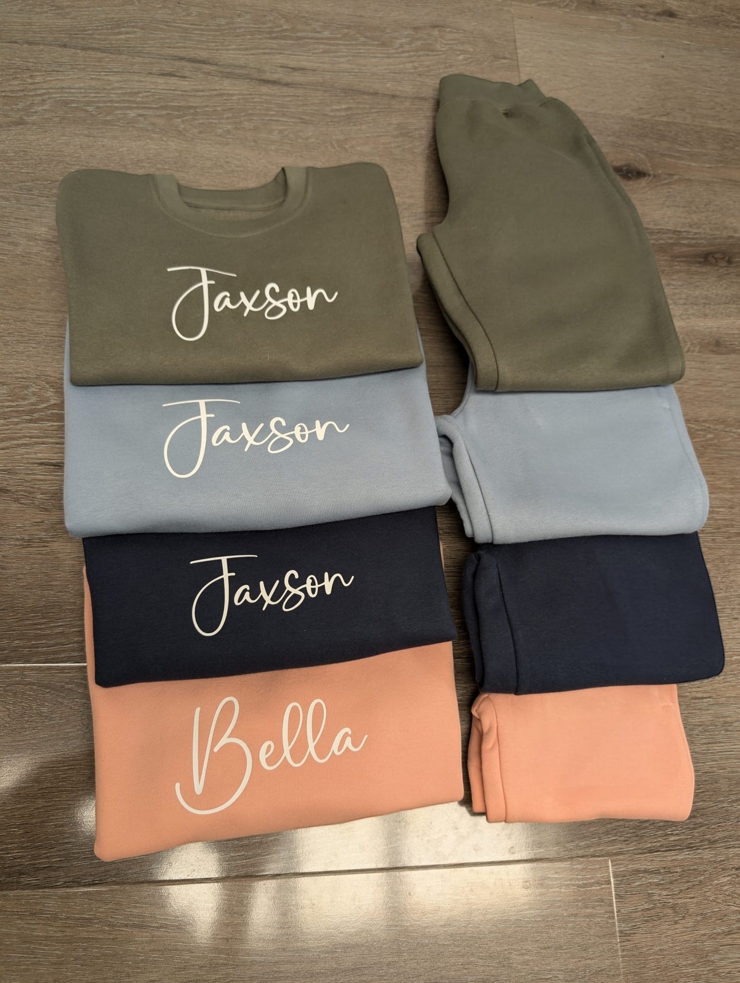 Personalised Sweater & Joggers Tracksuit