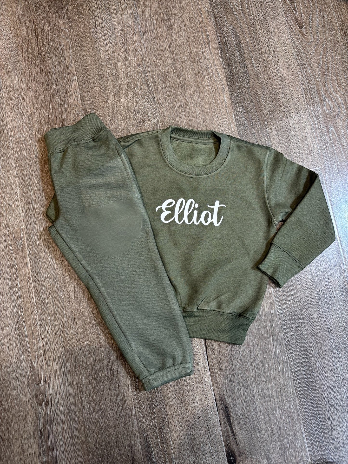Personalised Sweater & Joggers Tracksuit