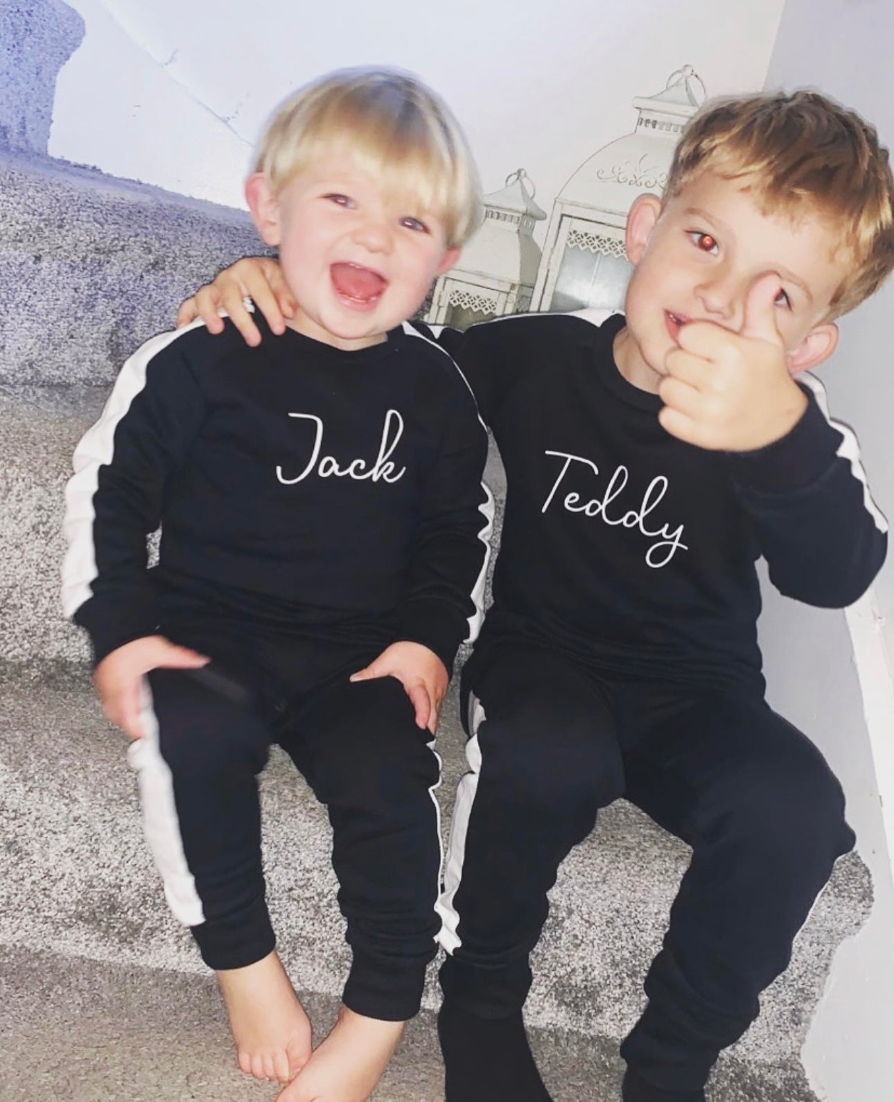 Personalised Thick Luxury Tracksuit - SIZE UP!