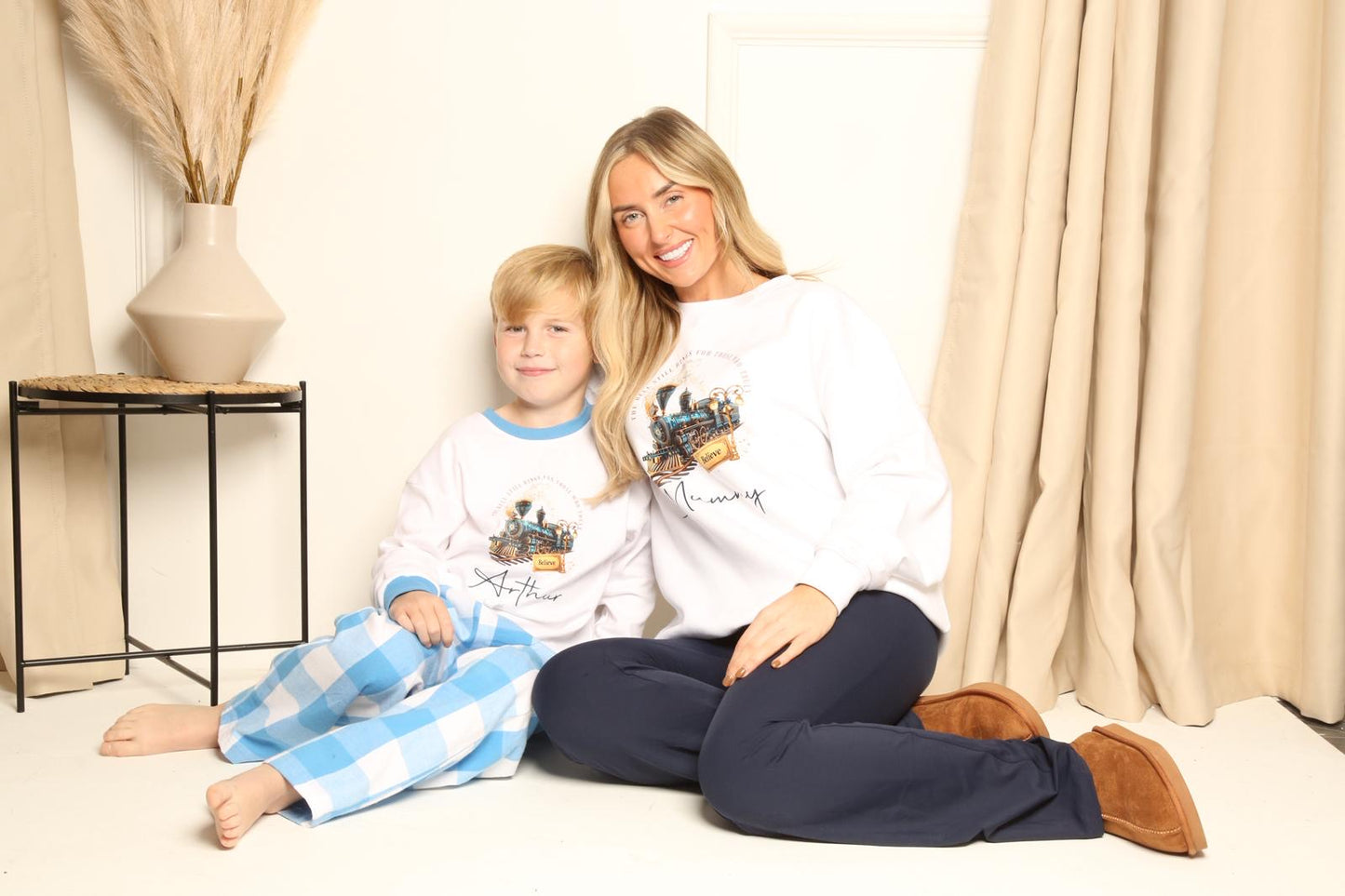 ADULTS Personalised The Polar Express Sweater