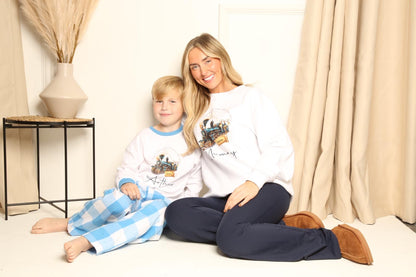 ADULTS Personalised The Polar Express Sweater