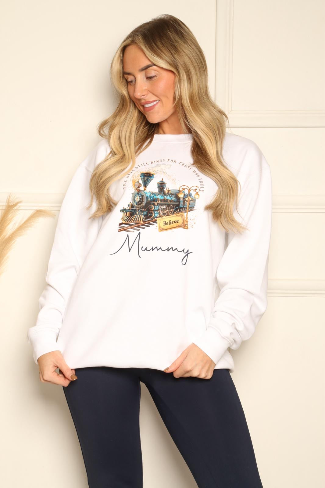 ADULTS Personalised The Polar Express Sweater