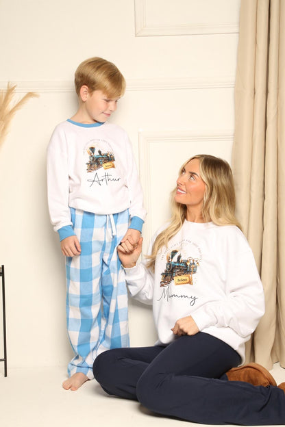 ADULTS Personalised The Polar Express Sweater