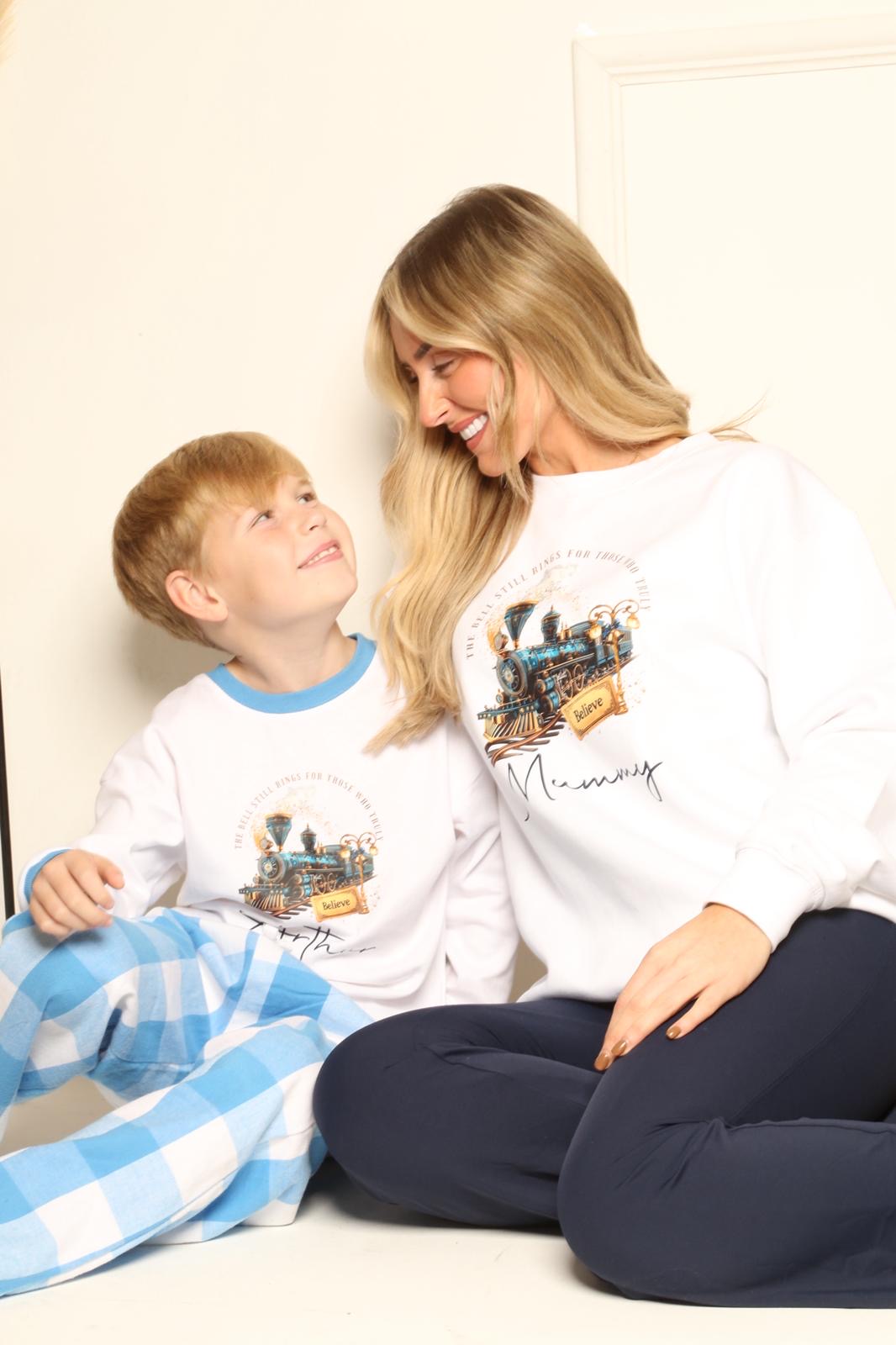 ADULTS Personalised The Polar Express Sweater