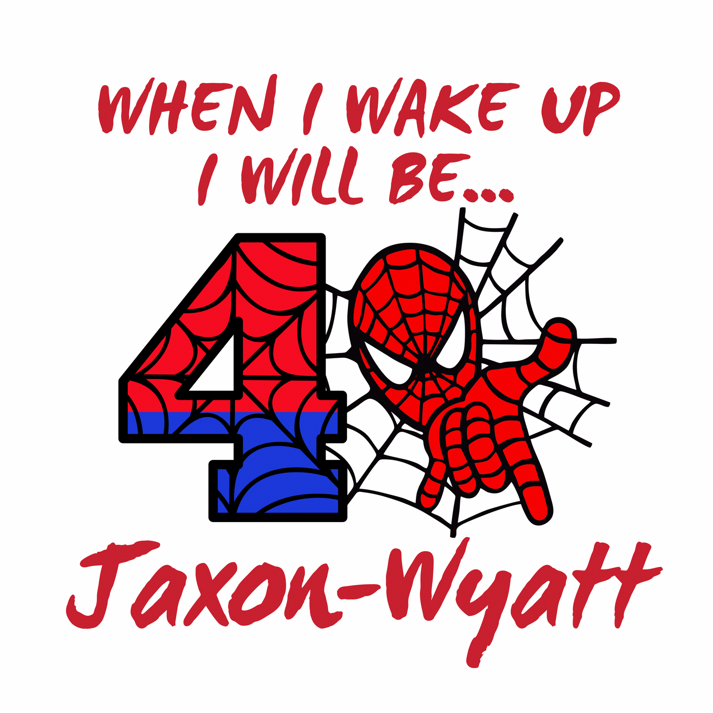 When I wake up Spiderman Pyjamas