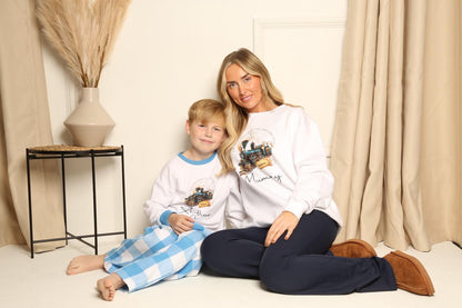 ADULTS Personalised The Polar Express Sweater
