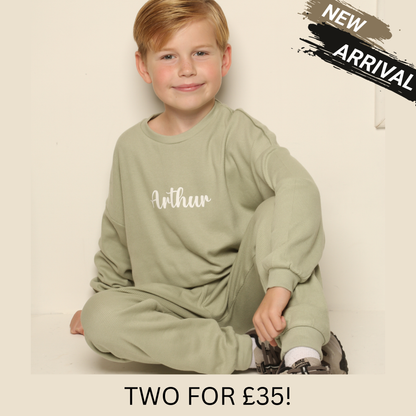 Personalised Waffle Loungewear
