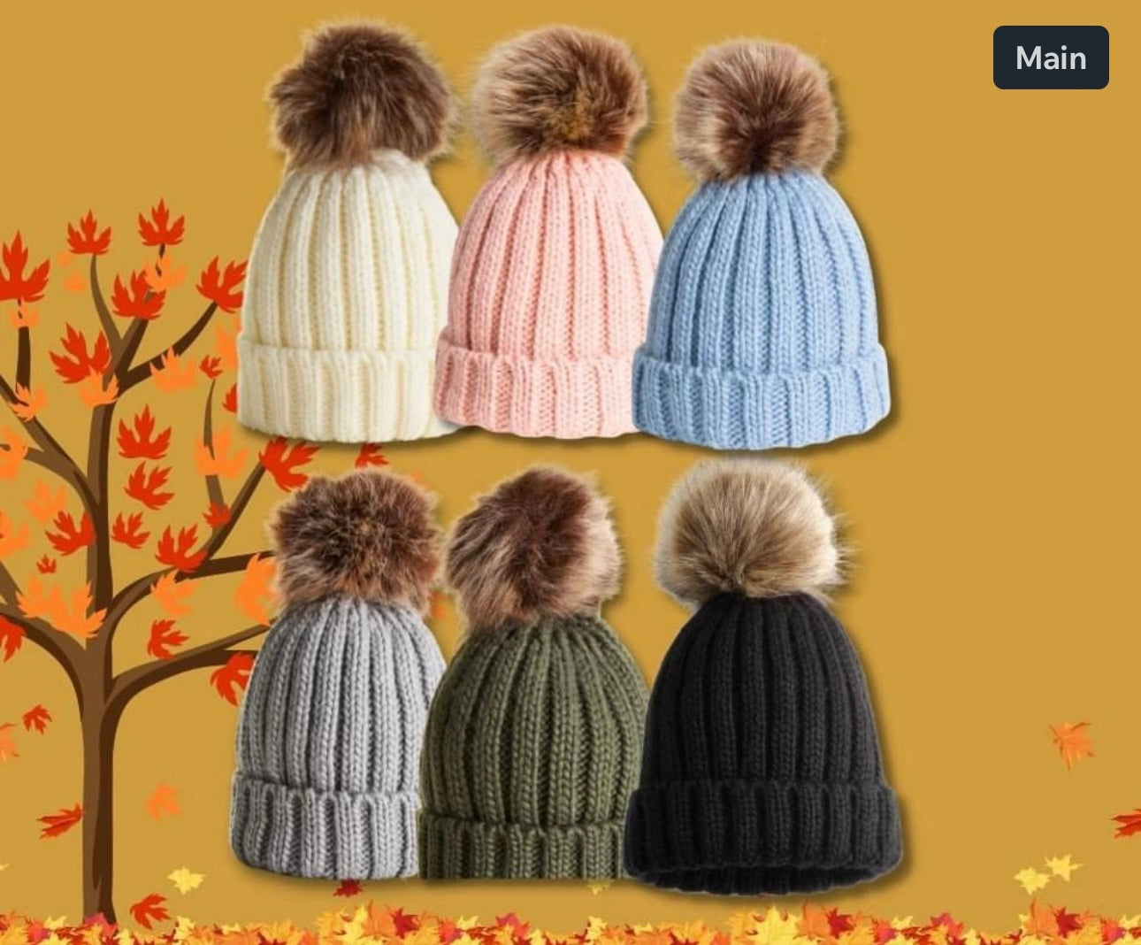 Children's Knitted Winter Hat