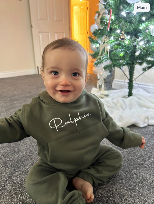 Personalised Hoodie & Jogger Tracksuit (unisex)