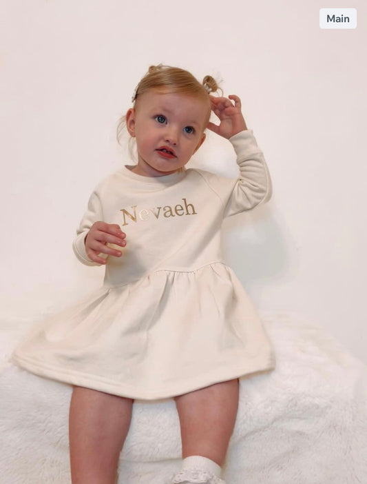 Personalised Raglan Dress