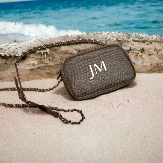 The Jade Dark Camel Cross Body Bag