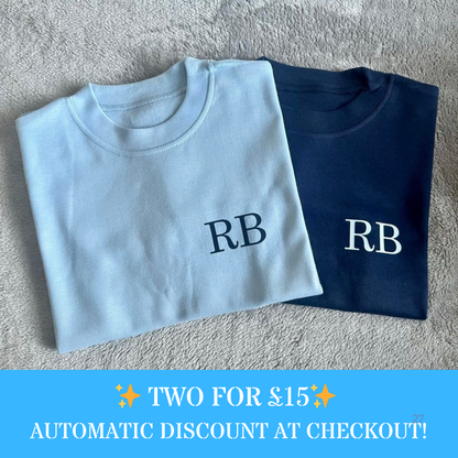 Personalised Initial T-Shirt