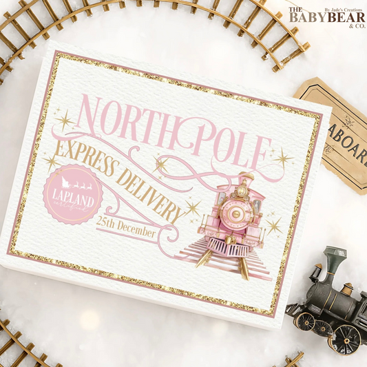 Polar Express Magnetic Gift Box - Pink