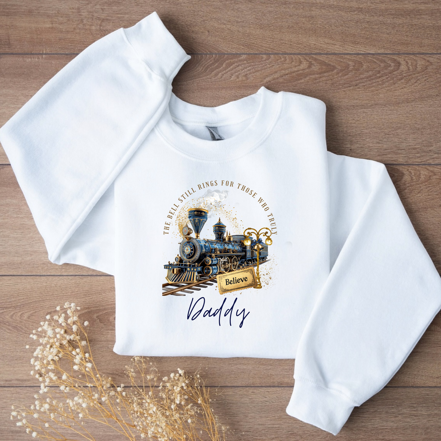 ADULTS Personalised The Polar Express Sweater