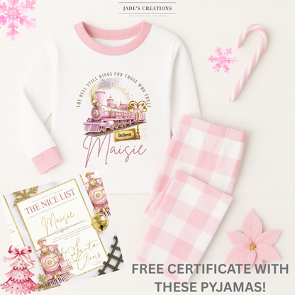 Personalised The Polar Express Pyjamas