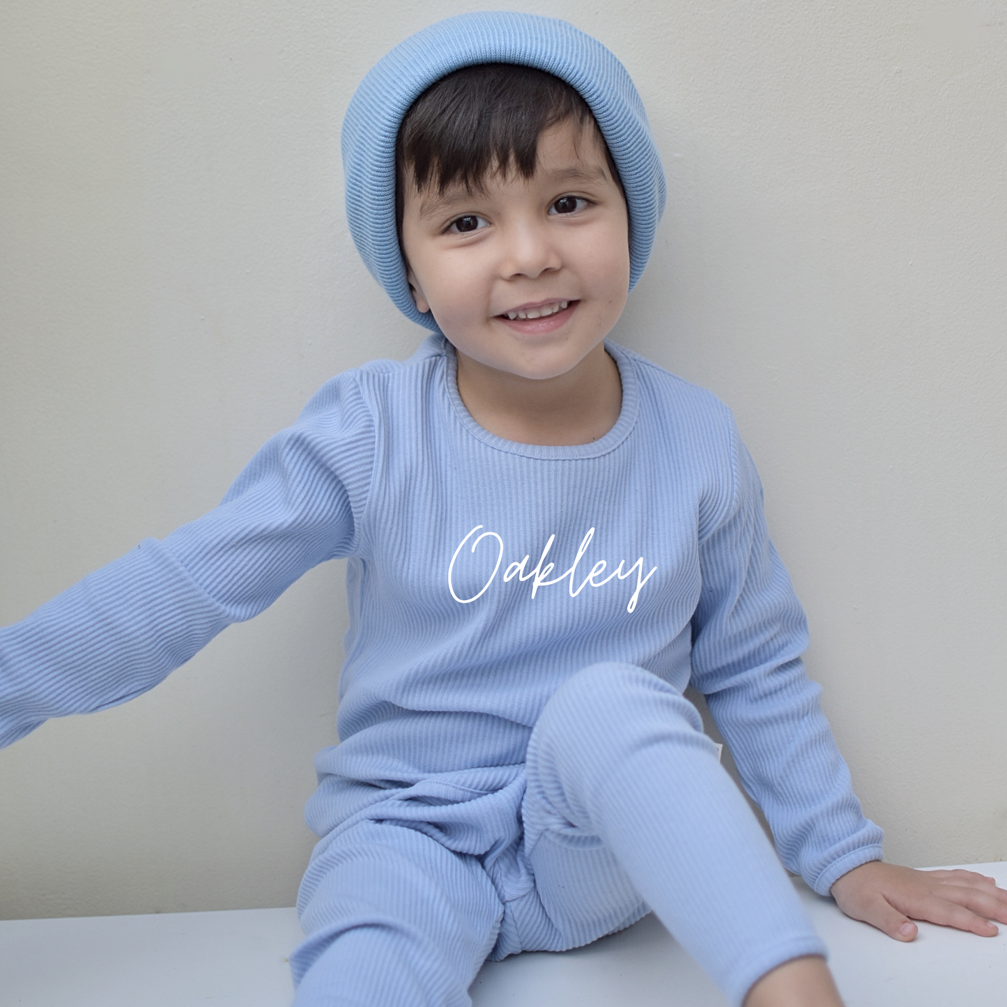 Personalised Ribbed Loungewear