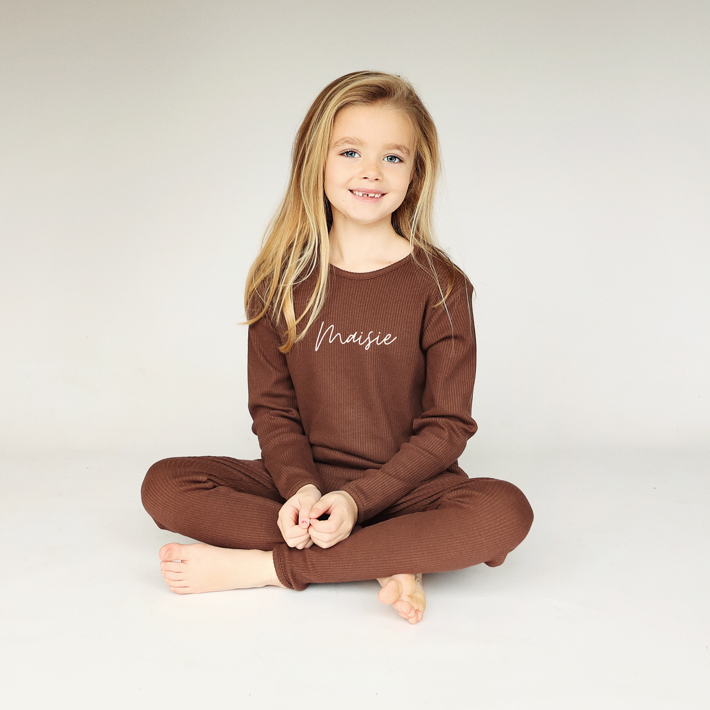 Personalised Ribbed Loungewear