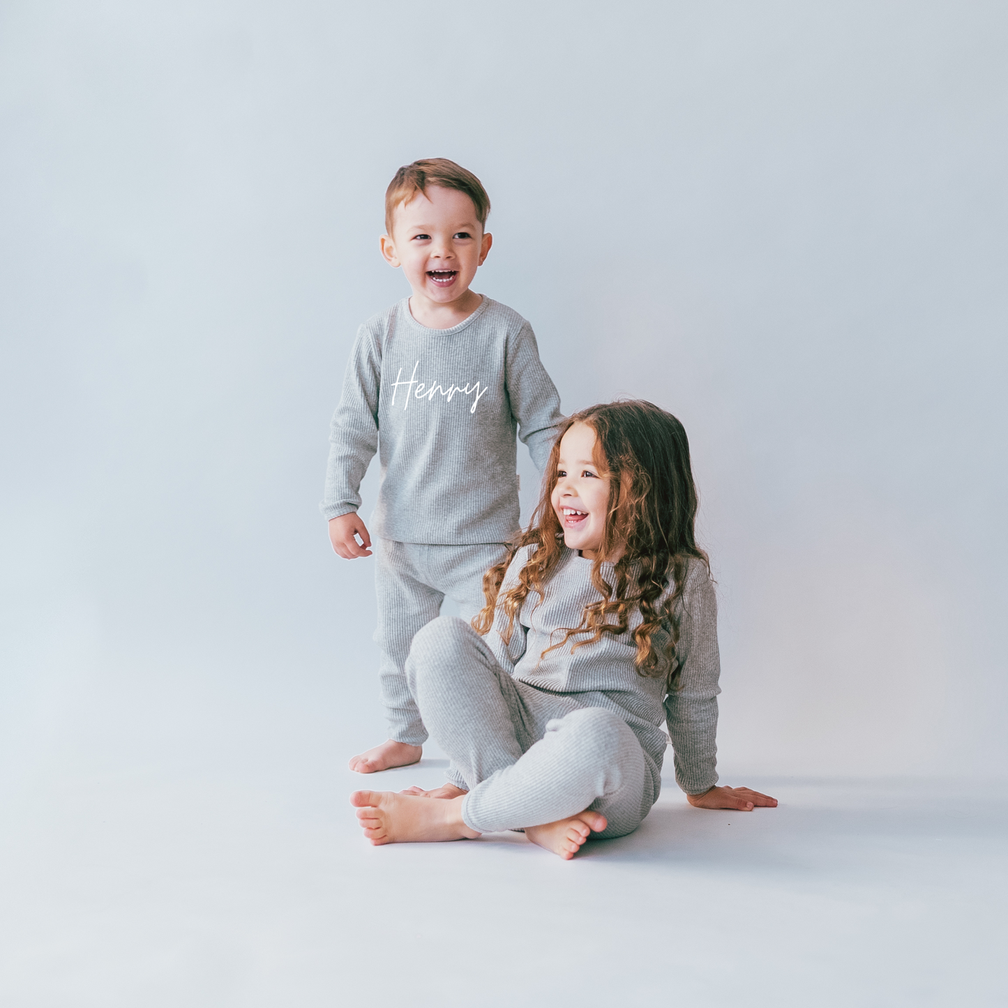 Personalised Ribbed Loungewear