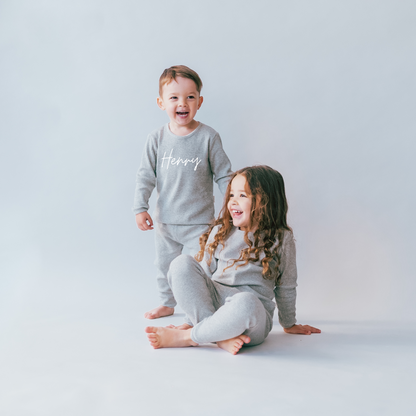 Personalised Ribbed Loungewear