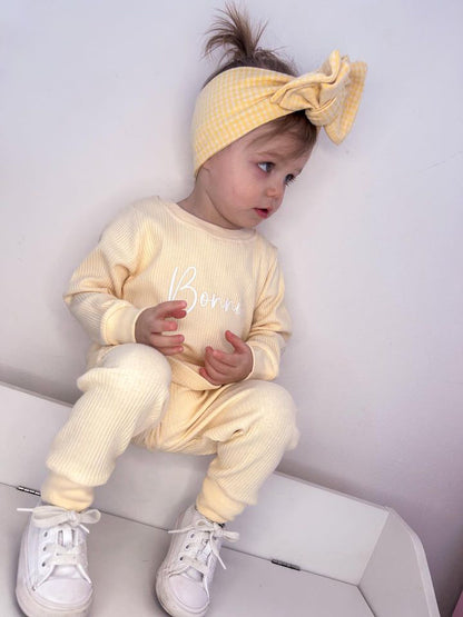 Personalised Ribbed Loungewear