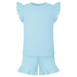 Personalised Frilly T-Shirt & Shorts