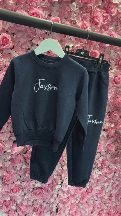 Personalised Sweater & Joggers Tracksuit